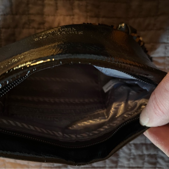 Vera wang black shimmering clutch - Picture 5 of 5